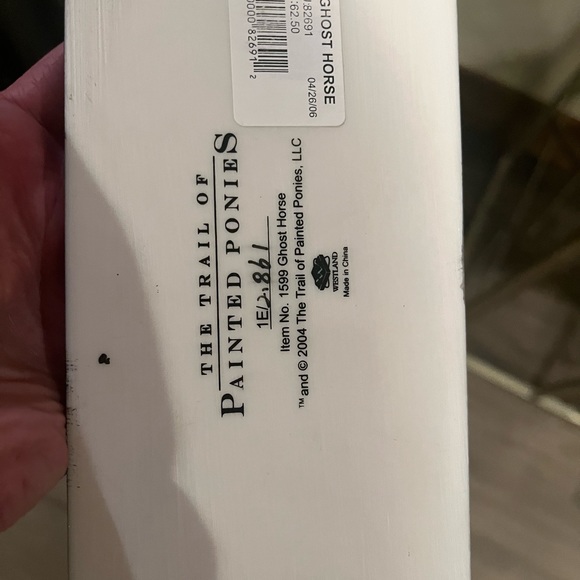 TRAIL OF THE PAINTED PONIES 1ST EDITION RETIRED GHOST HORSE 1599 - Picture 5 of 5